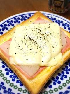 BNC☆ベーコン梨チーズトースト-レシピのメイン写真