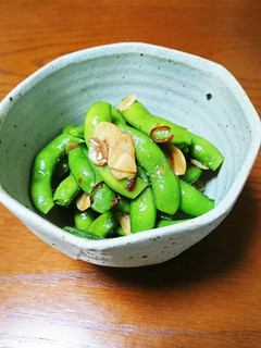 えだまめ~ペペロンチーノ風~-レシピのメイン写真