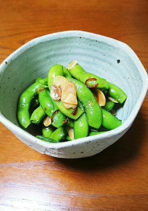 えだまめ～ペペロンチーノ風～-レシピのメイン写真