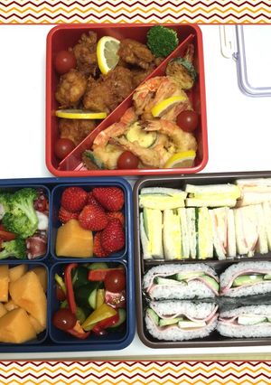 運動会のお弁当 2016♡-レシピのメイン写真