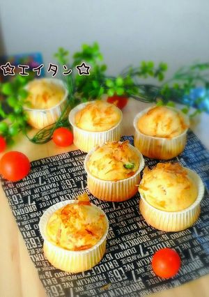 ワンプレートがマフィンに！(食事系)-レシピのメイン写真