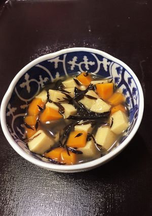 離乳食 後期 高野豆腐煮物-レシピのメイン写真