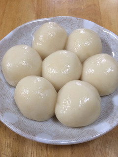 材料2つ♪もちもちやわらかお月見団子-レシピのメイン写真