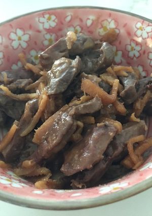 豚ハツのしぐれ煮-レシピのメイン写真