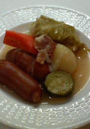 野菜をどかんと食べさせたいスープ♪-レシピのメイン写真