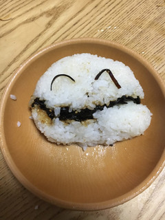 ふじっこ煮 にっこり焼きおにぎり-レシピのメイン写真