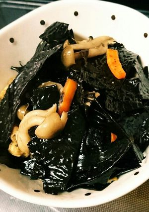 ミネラル豊富！代謝up！隠岐あらめの煮物-レシピのメイン写真