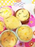 卵不要！HMでフライパンおかず蒸しパン♪