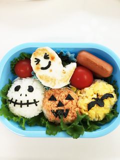 キャラ弁☆ハロウィン弁当-レシピのメイン写真