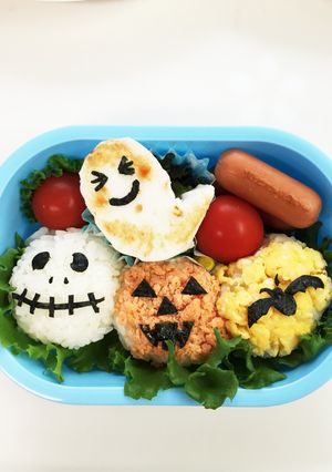 キャラ弁☆ハロウィン弁当-レシピのメイン写真