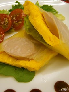 魚肉ソーセージと卵の生春巻き-レシピのメイン写真