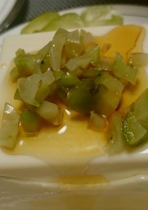 簡単♪ザーサイの冷奴-レシピのメイン写真