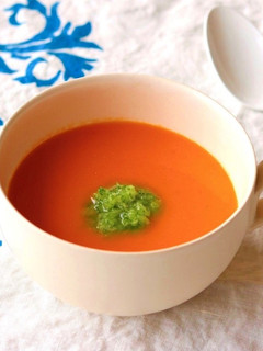 トマトとにんじんの和風冷製スープ☆-レシピのメイン写真