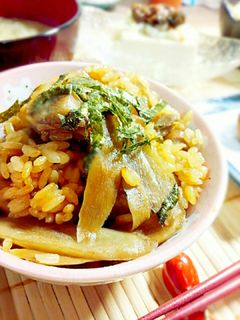 鶏とごぼうの混ぜご飯-レシピのメイン写真