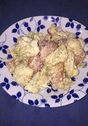 簡単☆カリフラワーとベーコンのマヨ炒め-レシピのメイン写真