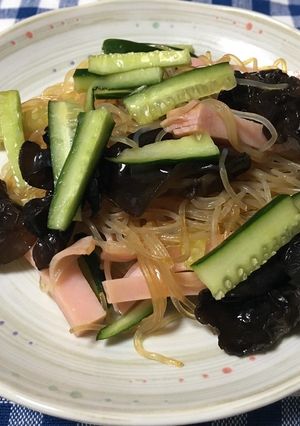 さっぱり♪♪　きくらげの中華サラダ-レシピのメイン写真