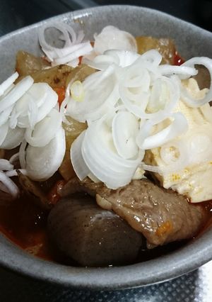 牛スジ煮込み 超簡単 ピリ辛風❗-レシピのメイン写真