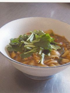 残ったカレーで「カレーうどん」-レシピのメイン写真