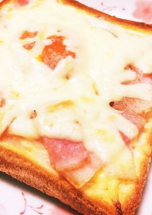 食パンで作る！おかずトースト-レシピのメイン写真