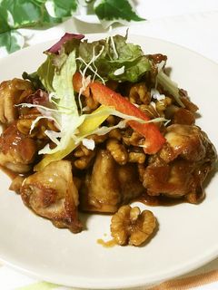 チキンのハニーナッツ炒め-レシピのメイン写真