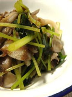 三つ葉と舞茸のおひたし-レシピのメイン写真