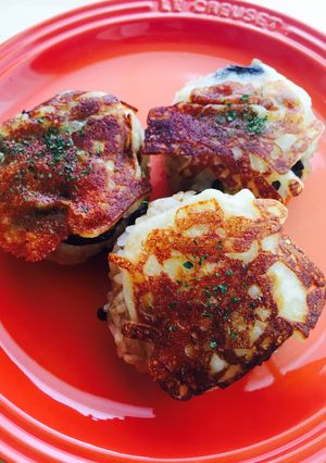 昆布とチーズの焼きおにぎり！-レシピのメイン写真