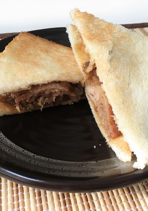 和風　　生姜焼きのサンドイッチ-レシピのメイン写真