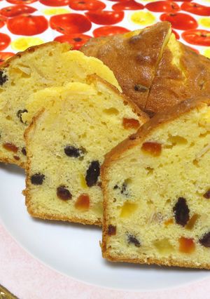 【定番】ドライフルーツのパウンドケーキ♪-レシピのメイン写真