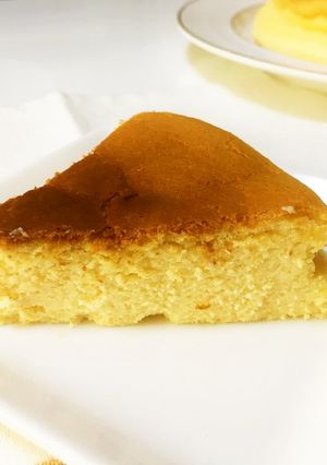 ふわっと　スフレチーズケーキ-レシピのメイン写真