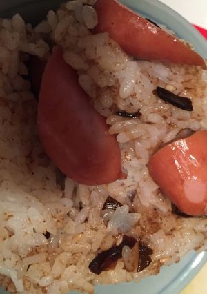 おかか昆布あらびきウインナーおにぎり-レシピのメイン写真