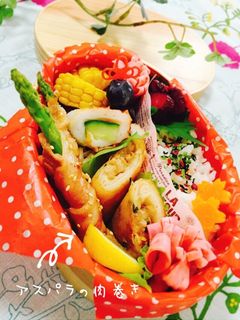 焼き肉のタレで簡単アスパラの肉巻き-レシピのメイン写真