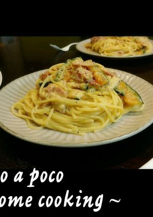 豆腐で簡単♡南瓜のクリームパスタ-レシピのメイン写真