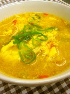 かき玉もやし味噌スープ-レシピのメイン写真