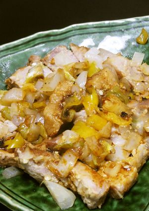 豚味噌漬け肉と野菜のフォイル焼き：覚書-レシピのメイン写真