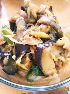 ナスと油揚げの炒め煮-レシピのメイン写真