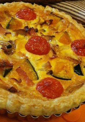 ゴロゴロ具材の優しいキッシュ☺-レシピのメイン写真