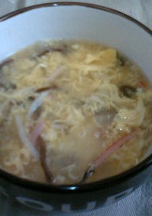 ふわふわスープ-レシピのメイン写真