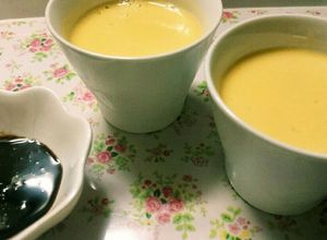 さつまいもとかぼちゃのプリン風デザート-レシピのメイン写真