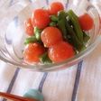簡単☆インゲン豆とミニトマトのサラダ