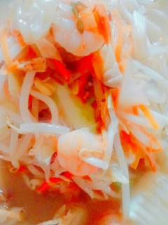 『海鮮白湯あんかけ炒め』-レシピのメイン写真