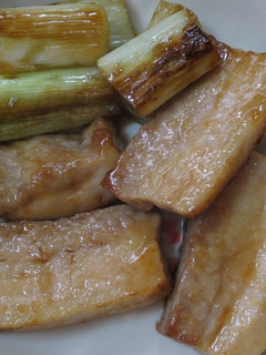茹で豚と白ネギの甘辛焼き-レシピのメイン写真