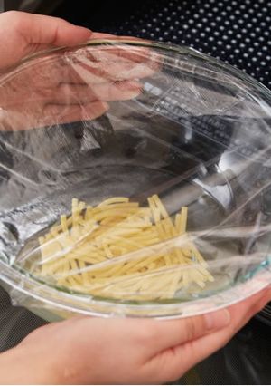 レンジで簡単時短！茹でマカロニ-レシピのメイン写真