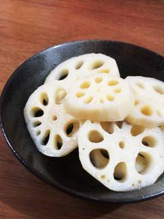 れんこんの甘酢煮-レシピのメイン写真