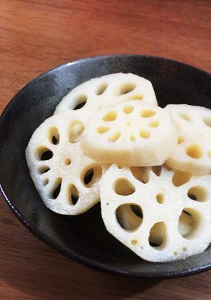 れんこんの甘酢煮-レシピのメイン写真