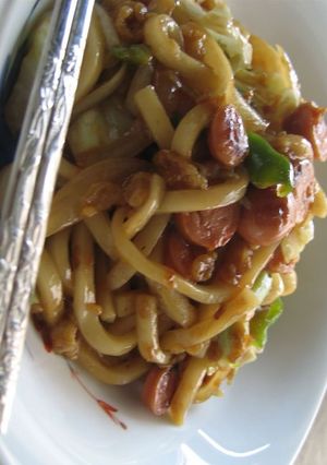 うちの♡♥天かす入り焼うどん-レシピのメイン写真
