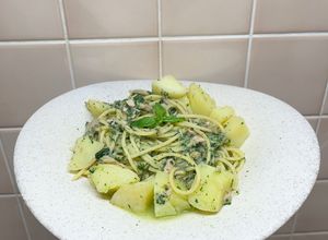 ツナとじゃがいものジュノベーゼ風パスタ-レシピのメイン写真