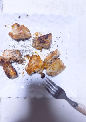 簡単！鶏むね肉のガーリックケチャップ炒め-レシピのメイン写真