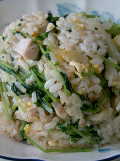 豆苗炒飯-レシピのメイン写真