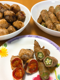 肉まきミニトマト-レシピのメイン写真
