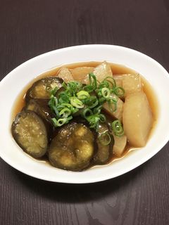 大根とナスのあんかけ煮-レシピのメイン写真